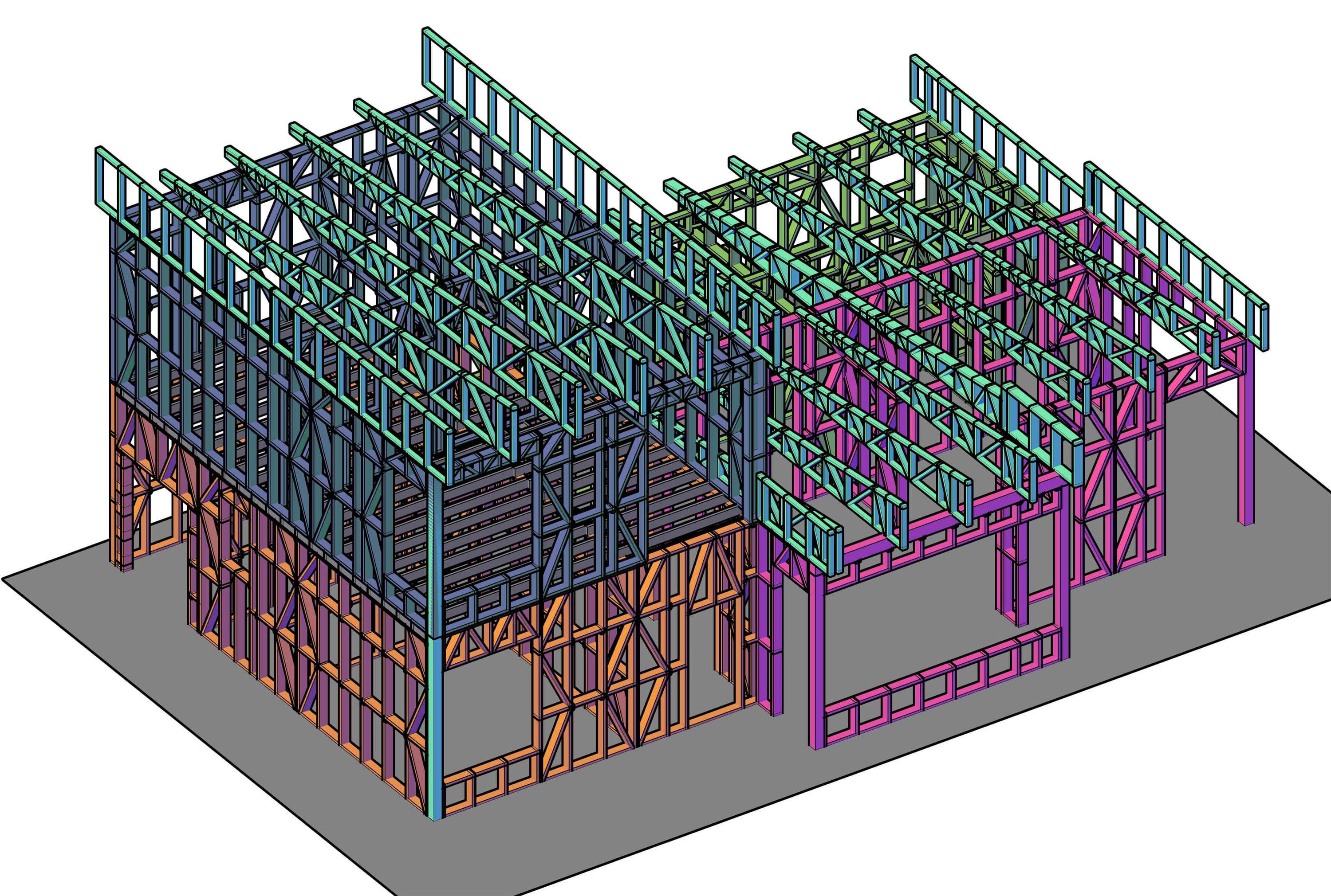 Дом из ЛСТК