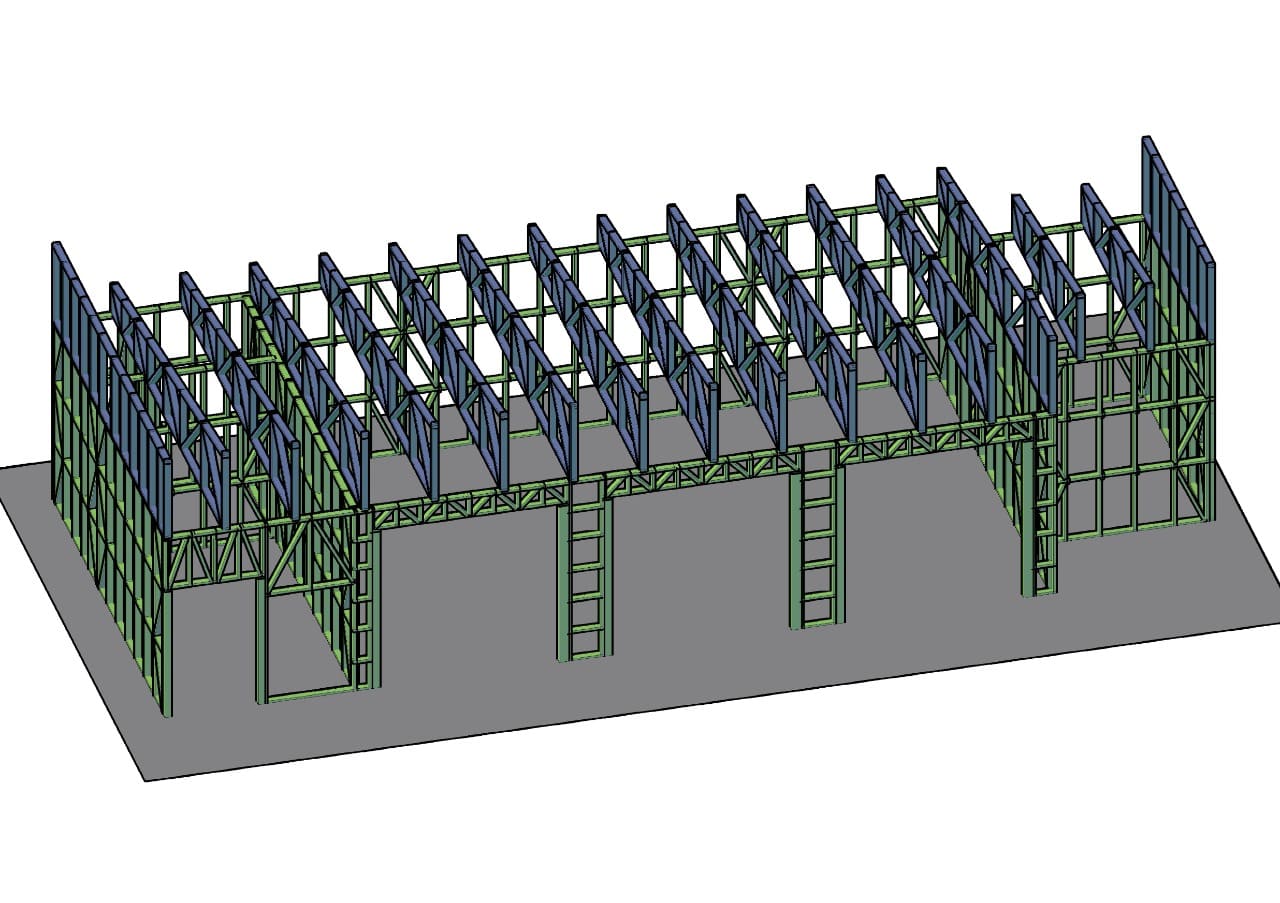 Автомойка из ЛСТК