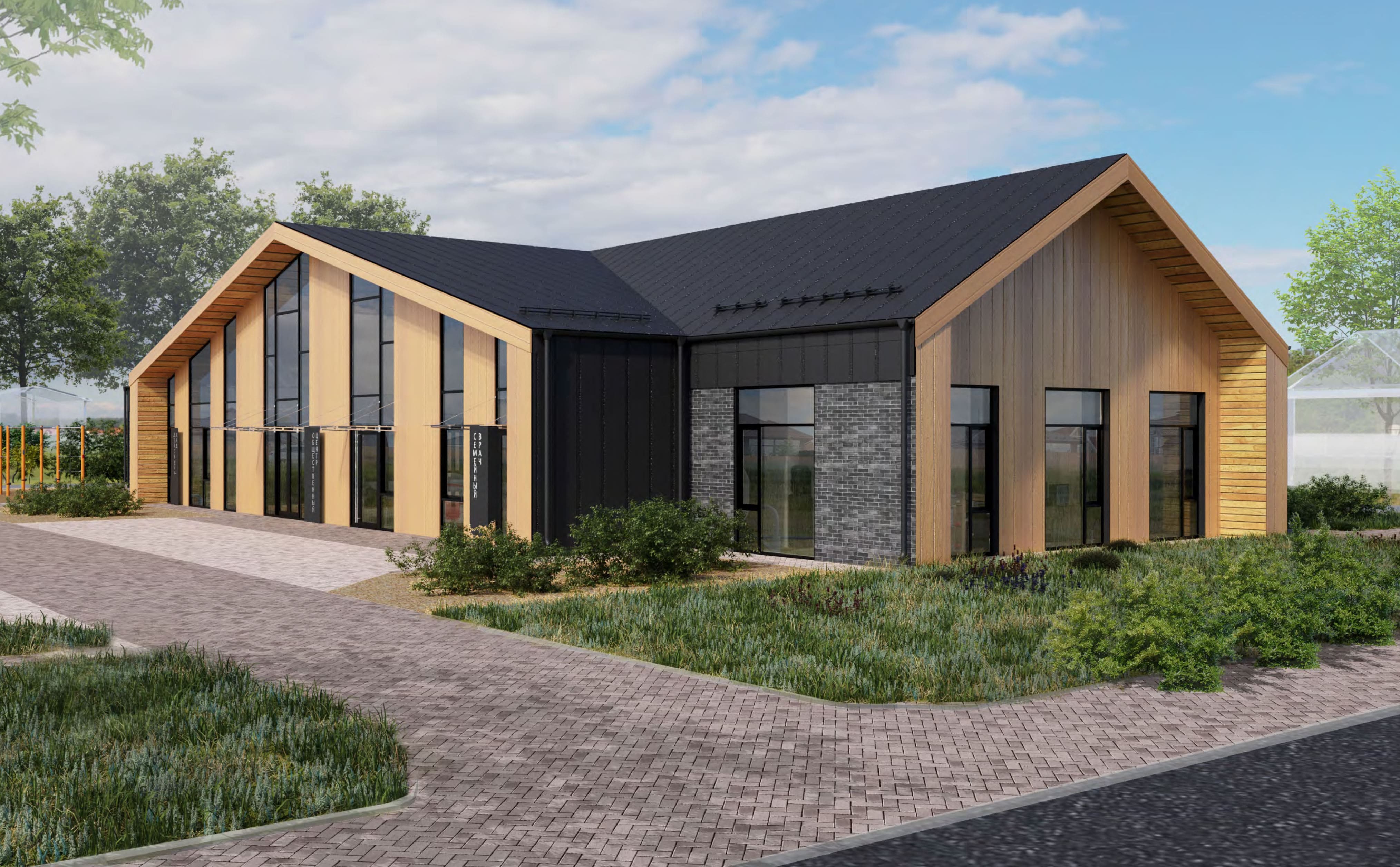 Хозблок из ЛСТК