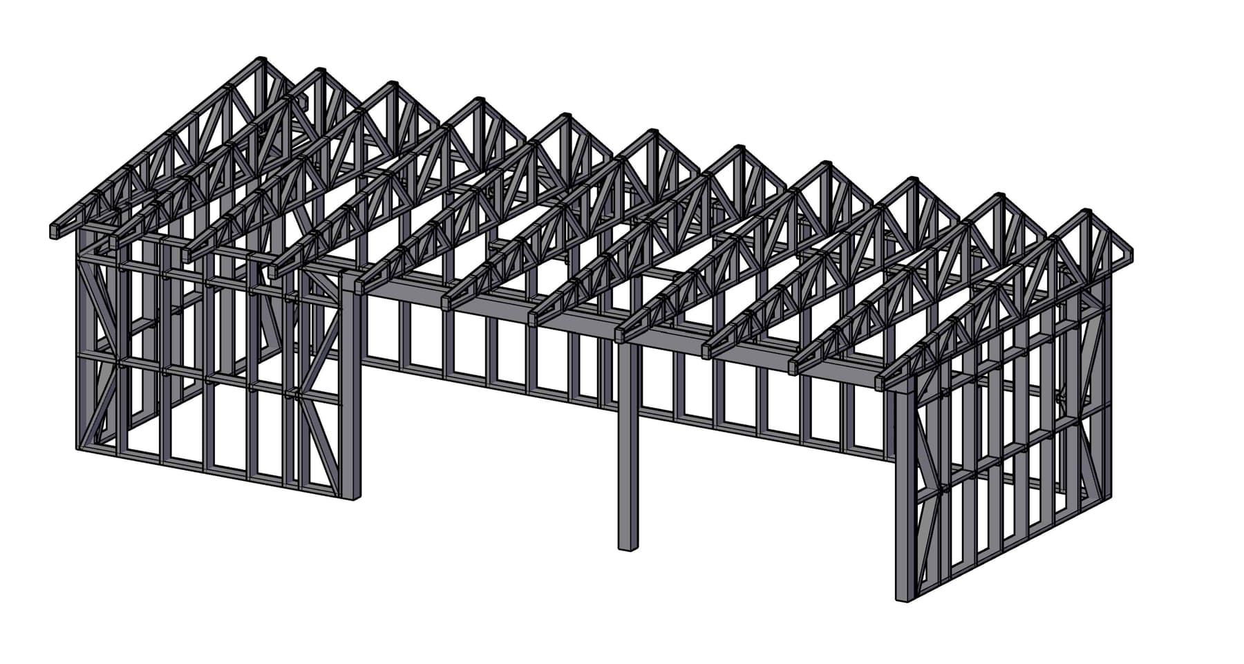 Павильон из ЛСТК